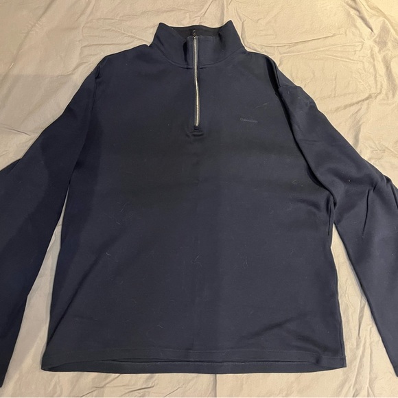 Calvin Klein 1/4 zip sweater - Picture 1 of 2